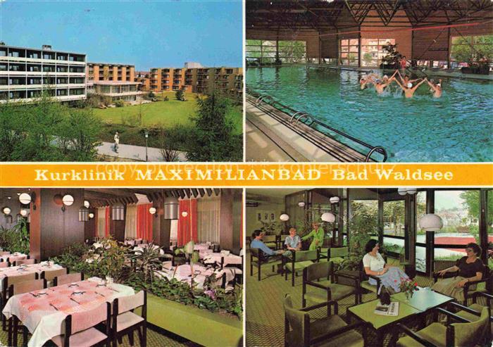 Bad Waldsee Kurklinik Maximilianbad Gastraeume Hallenbad