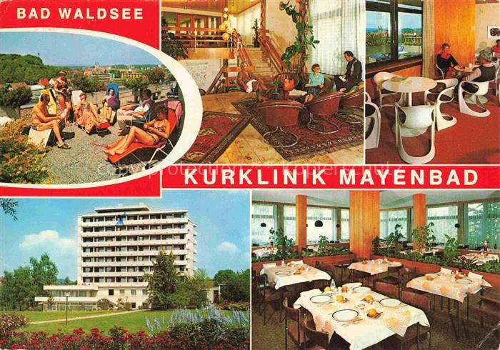 Bad Waldsee Kurklinik Mayenbad Gastraeume Terrasse