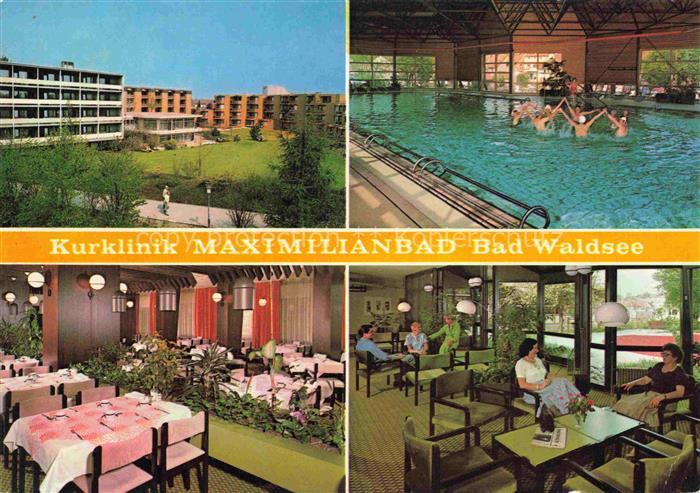 Bad Waldsee Kurklinik Maximilianbad Gastraeume Hallenbad