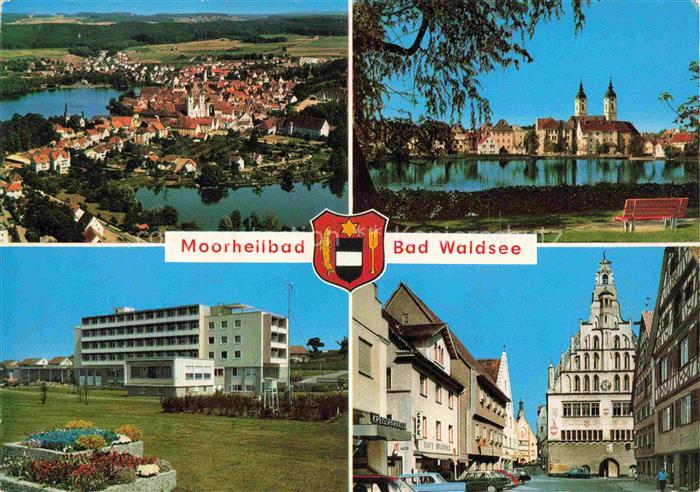 Bad Waldsee Fliegeraufnahme Elisabethenbad Panorama Rathaus