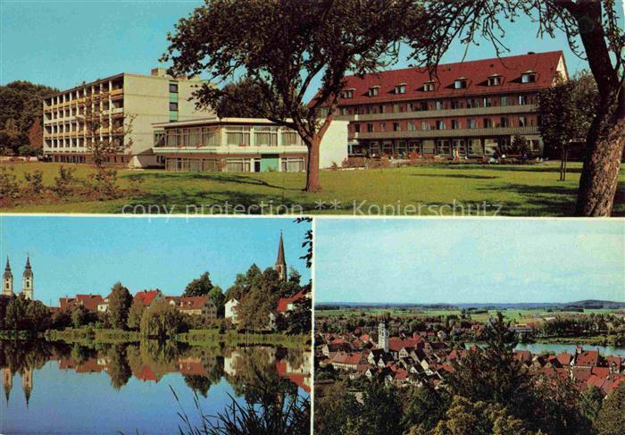 Bad Waldsee Maximilianbad Seepartie Panorama