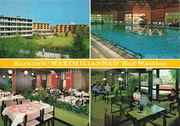 Bad Waldsee Kurklinik Maximilianbad Hallenbad Gastraeume