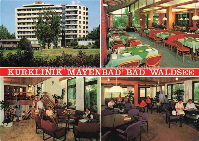Bad Waldsee Kurklinik Mayenbad Gastraeume