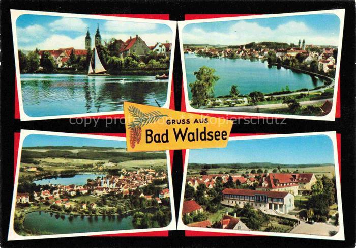 Bad Waldsee Stadtsee Partien Panorama