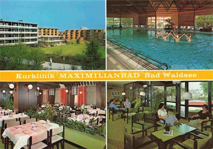 Bad Waldsee Kurklinik Maximilianbad Hallenbad Gastraeume
