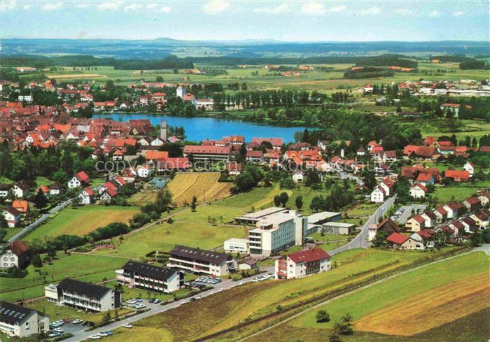 Bad Waldsee Fliegeraufnahme mit Moorheilbad