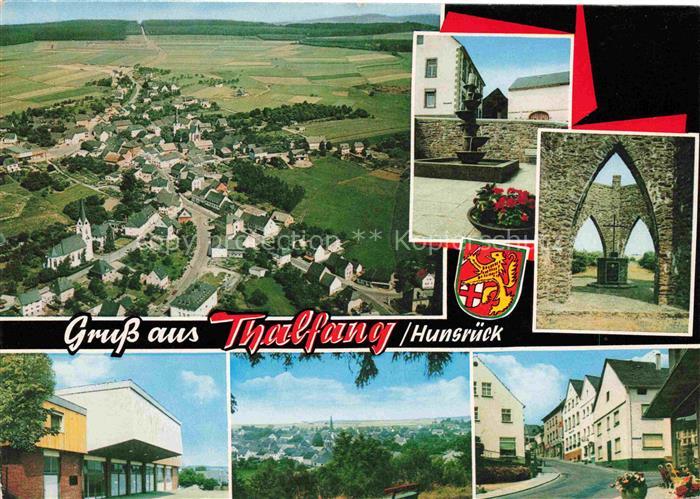 Thalfang Luftaufnahme Teilansichten Ortsmotive Pension Haus Vogelsang