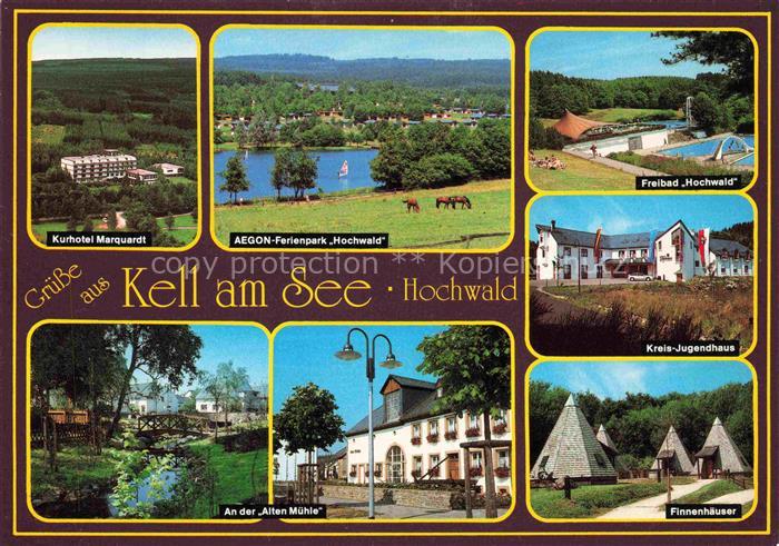 Kell See Trier Hochwald Rheinland-Pfalz Kurhotel Marquart AEGON-Ferienpark Hochw