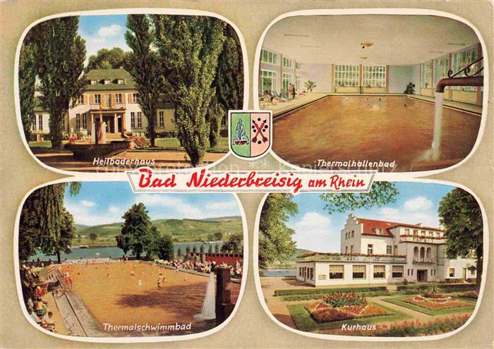 Bad Niederbreisig Heilbaederhaus Thermalhallenbad Freibad Kurhaus