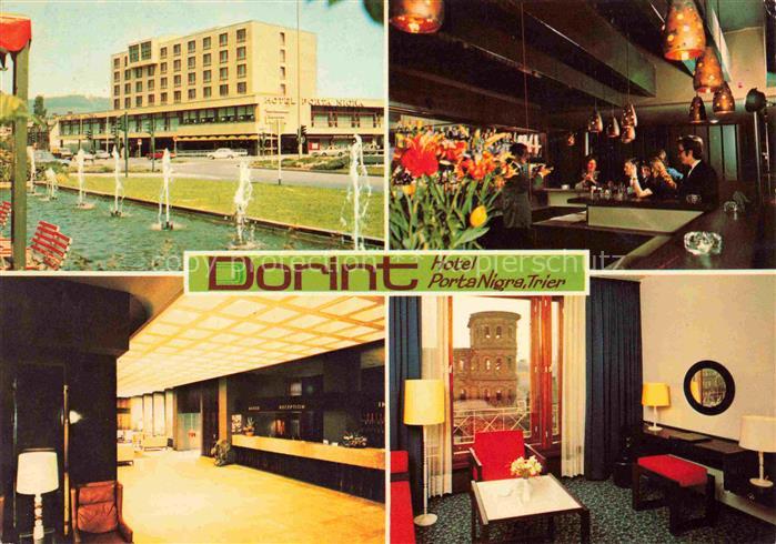TRIER CITY Hotel Dorint Porta Nigra Rezeption Restaurant Fremdenzimmer