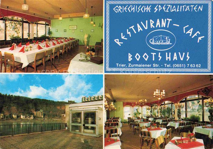 TRIER CITY Restaurant Café Bootshaus