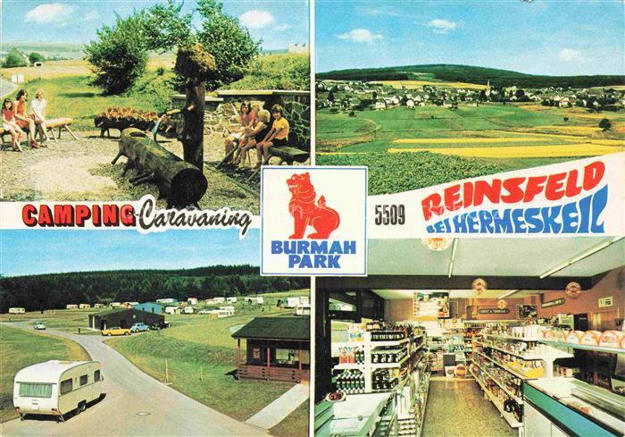 Reinsfeld Hunsrueck Burmah Park Camping Caravaning SB-Markt