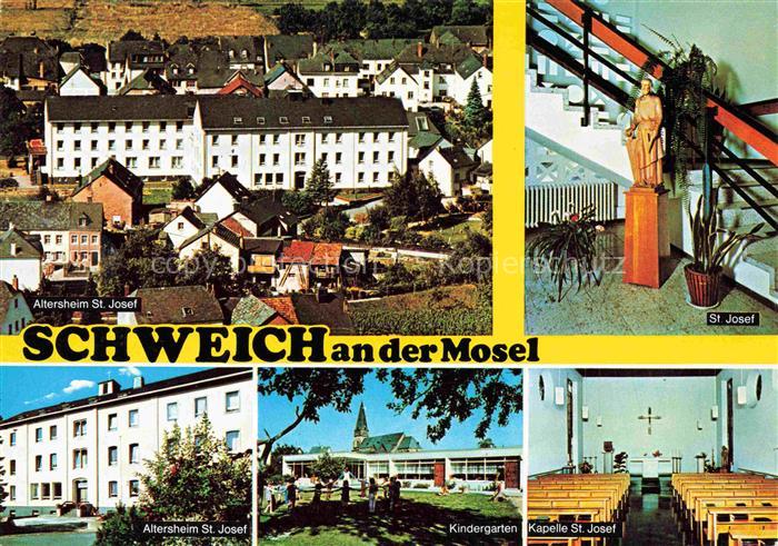Schweich Mosel Altersheim St. Josef Statue Kapelle Kindergarten