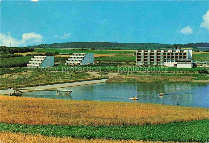 Kell See Trier Hochwald Rheinland-Pfalz Haus Seeblick Kurhotel Badesee