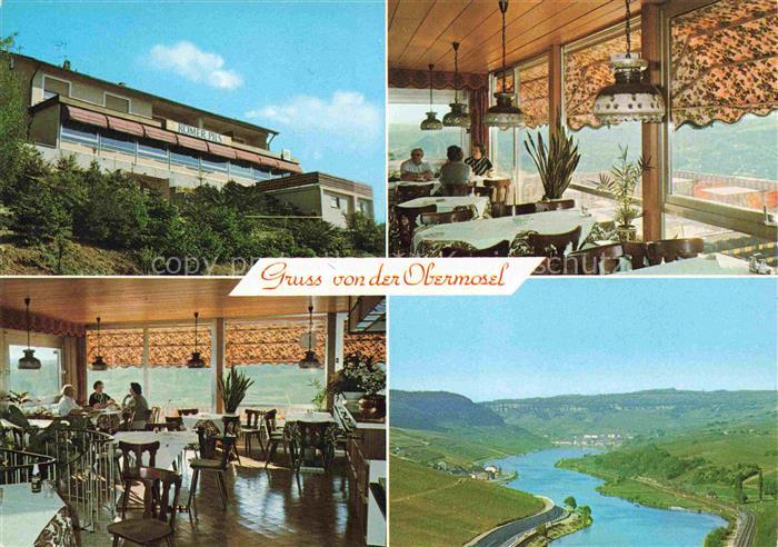 Wincheringen Trier-Saarburg Rheinland-Pfalz Restaurant Pension Haus Moselblick G