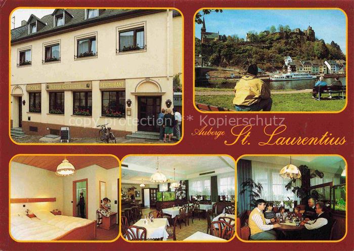 Saarburg Saar Rheinland-Pfalz Hotel Auberge St. Laurentius Restaurant Fremdenzim