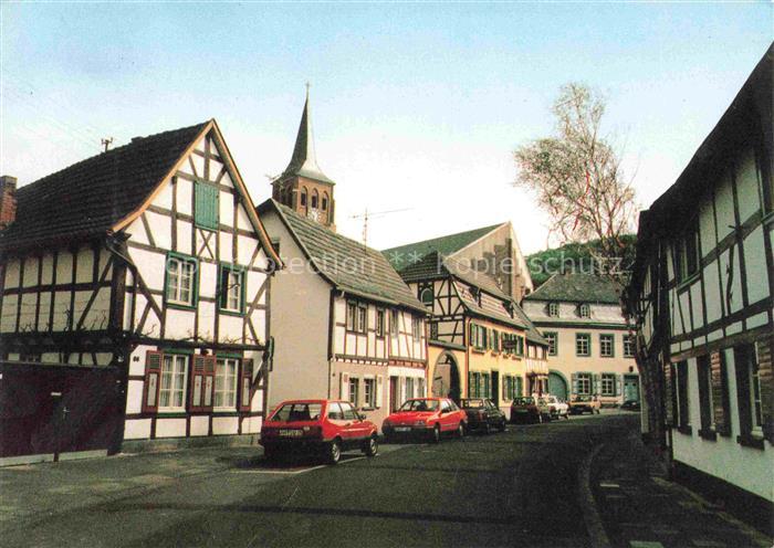 Bad Bodendorf Sinzig Ahrweiler Rheinland-Pfalz Hauptstrasse Fachwerkhaeuser