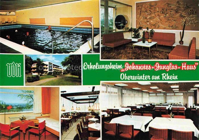 Oberwinter Rhein Remagen Johannes Junglas-Haus Erholungsheim Restaurant Hallenba