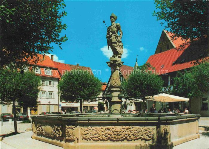 oehringen  Hohenlohe Marktbrunnen