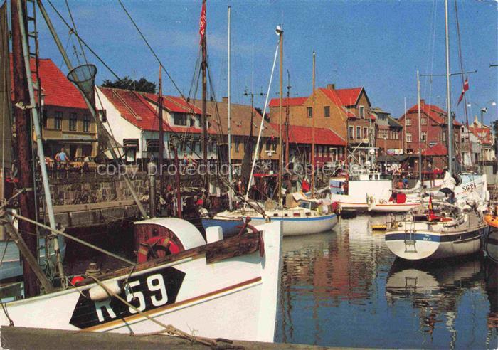 Bornholm DK Hafen der Ostkueste