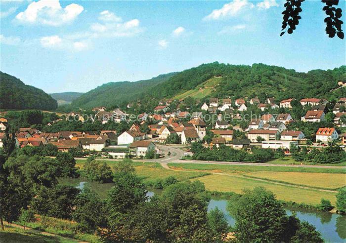 Weissbach Wuerttemberg Panorama Erholungsort am Kocher