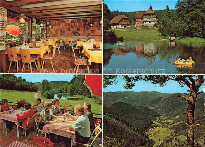 Fohrenbuehl Lauterbach BW Pension Gasthof Restaurant Landschaftspanorama Schwarz