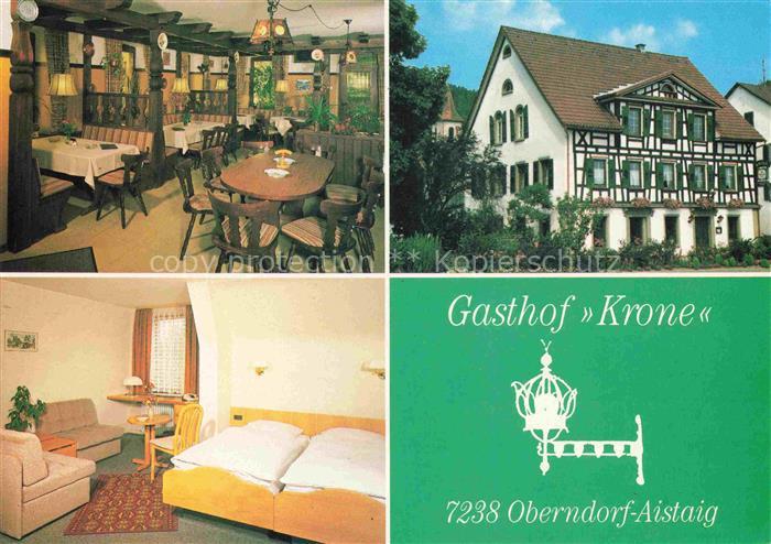 Aistaig Gasthof Krone Restaurant Fremdenzimmer