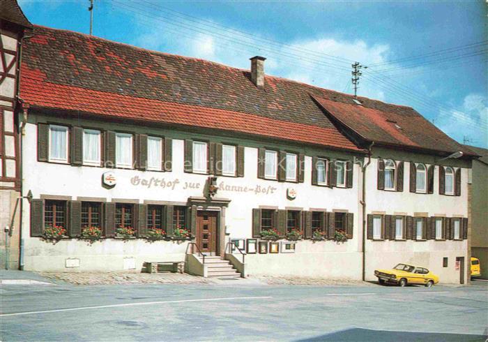Knittlingen Enzkreis BW Gasthaus Kanne-Post
