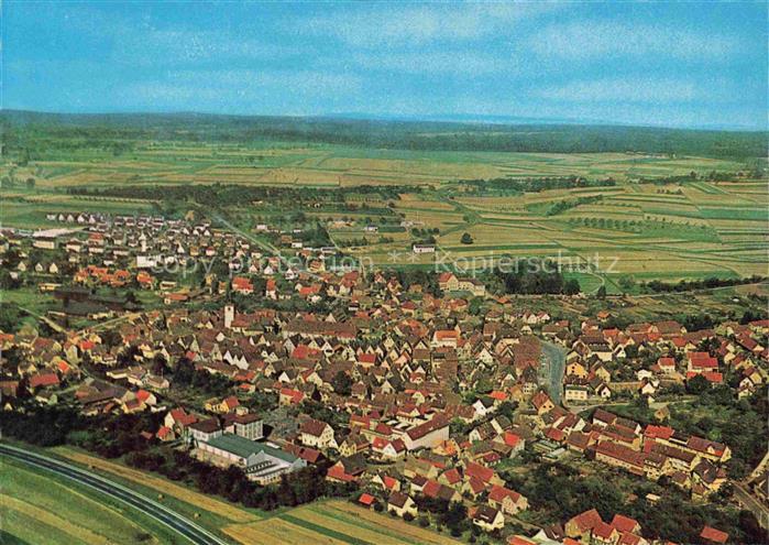 Knittlingen Enzkreis BW Fliegeraufnahme