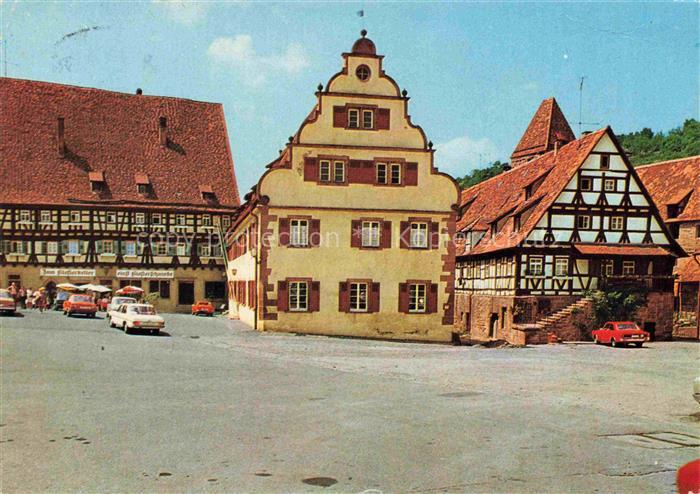 Maulbronn Altstadt Klosterkeller Fachwerkhaeuser