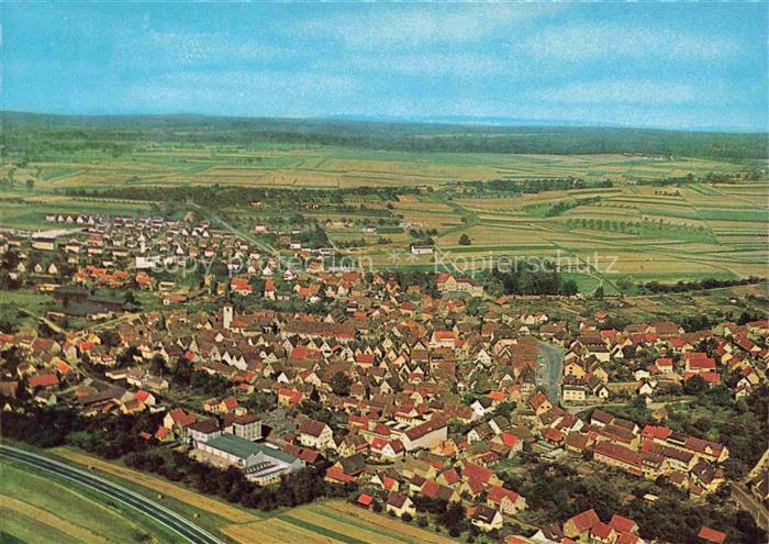 Knittlingen Enzkreis BW Fliegeraufnahme