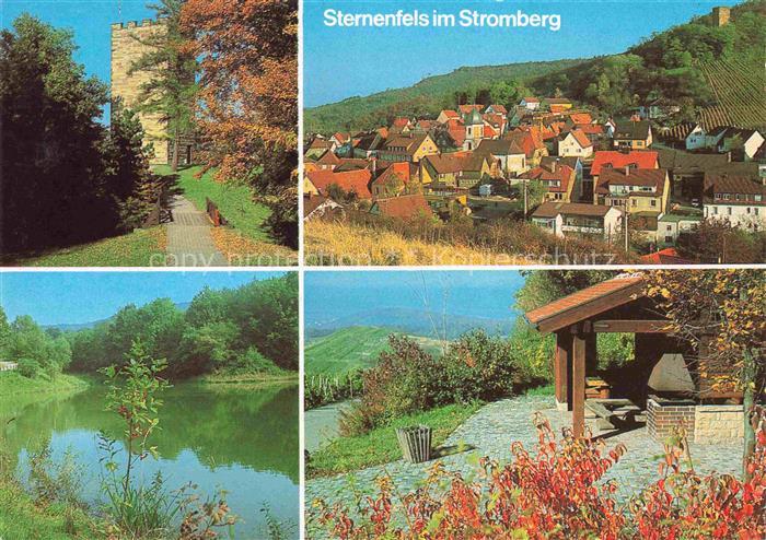 Sternenfels Wein- und Erholungsort im Stromberg Naturpark Burgruine Rastplatz