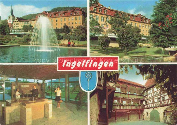 Ingelfingen Kurpark Wasserspiele Trinkhalle