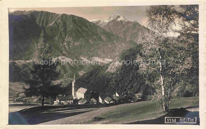 Reith Alpbachtal Tirol AT Panorama
