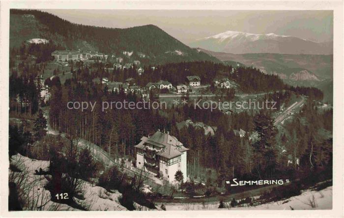 Semmering Niederoesterreich AT Panorama