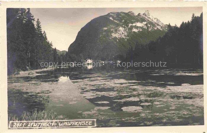 Leutasch Tirol AT Weidachsee
