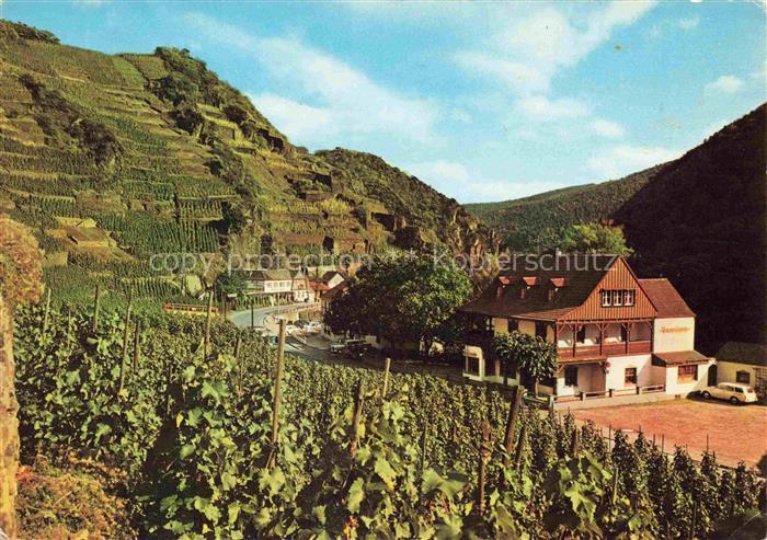 Walporzheim Partie an der Bauernschenke