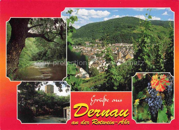 Dernau Ahr Ahrweiler Rheinland-Pfalz Teilansichten Burgturm