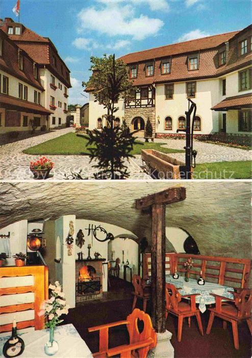Biebelried Hotel Gasthof Leicht Gastraum