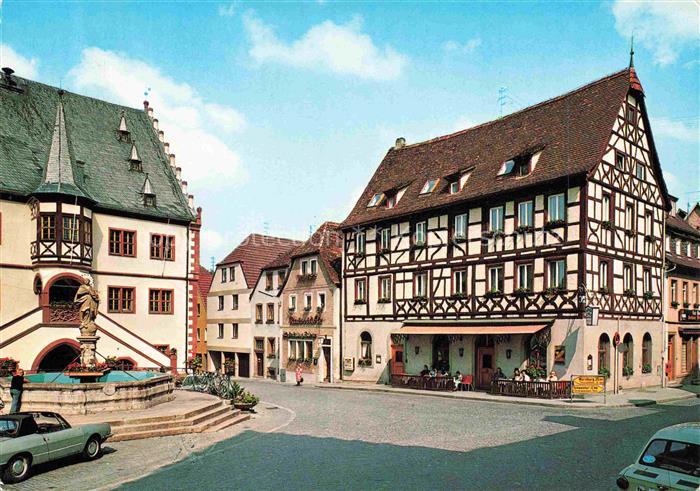 Volkach Rathaus Gasthof Behringer