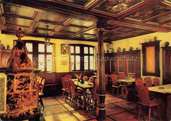 Volkach Gasthof zur Schwane Gastraum