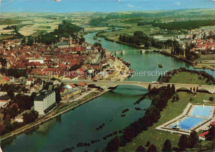 Kitzingen Main Mainpartie Fliegeraufnahme