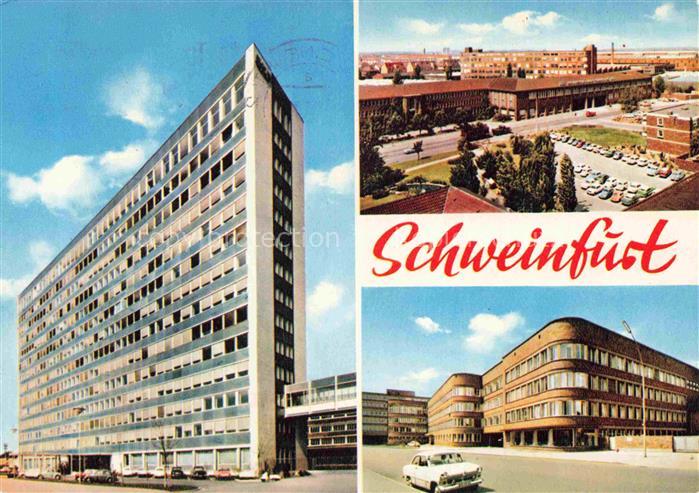 SCHWEINFURT Main SKF Kugellagerfabrik FAG Kugelfischer Fabrik Fichtel und Sachs