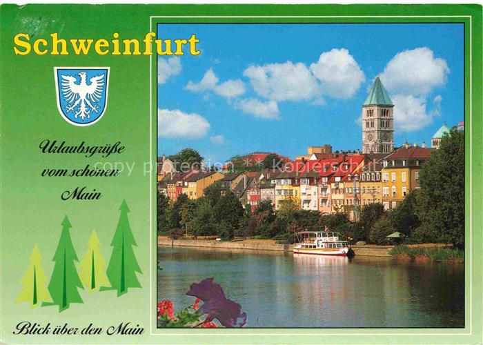 SCHWEINFURT Main Mainpartie Fahrgastschiff