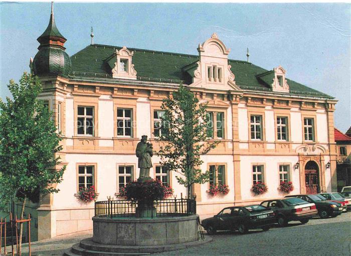 Eltmann Historisches Rathaus Brunnen