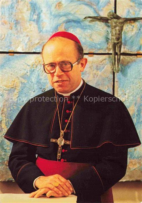 WueRZBURG Bayern Dr Paul Werner Scheele Bischof von Wuerzburg