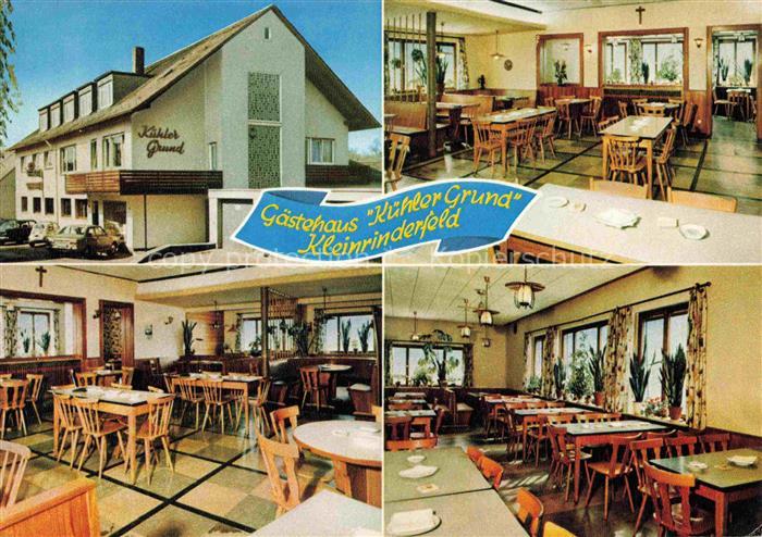 Kleinrinderfeld Gaestehaus Kuehler Grund Gastraeume