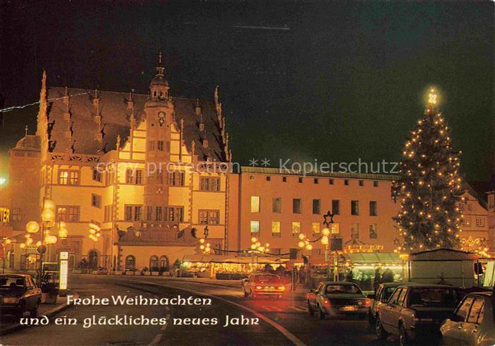 SCHWEINFURT Main Weihnachtsmarkt mit Rathaus