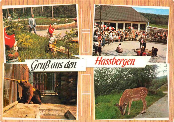 Althausen Grabfeld Hassberg Maerchenwald am Sambachshof Teilansichten