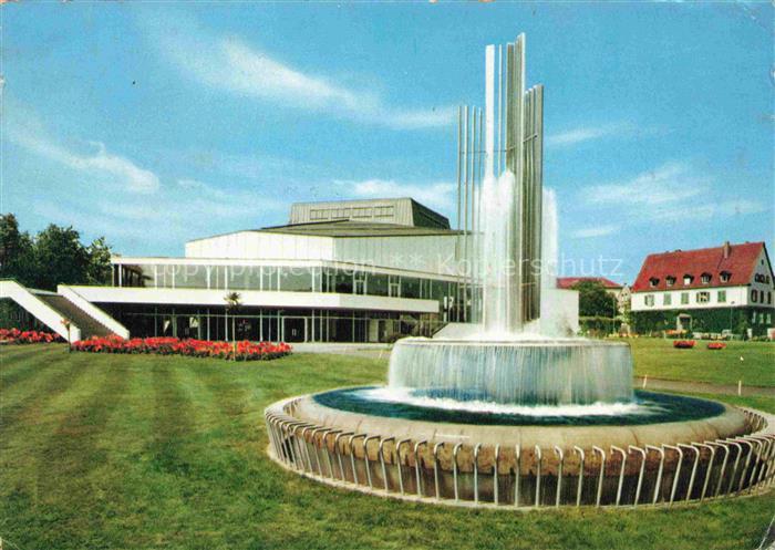 SCHWEINFURT Main Theater Brunnen